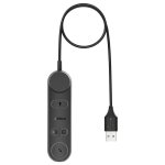 Auricolari Jabra Engage 50 II con cavo USB-A per comunicazioni unificate, nero