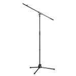 Micrófono König & Meyer 27105 negro 1600 mm soporte robusto y estable