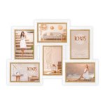 Marco digital ZEP Ayas 6Q MDF Blanco 10 x 15 cm Paisaje/Retrato