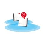 WiFi Mesh Fritz 2 Nós 1733 Mbps Cobertura Ampla Configuração Fácil