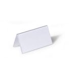 Portanome non metallico Durable Trasparente PVC 25 pezzi