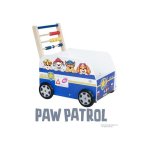 Andador de madeira ROBA Paw Patrol com centro de atividades, azul, a partir de 12 meses