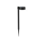 Lámpara Solar LED Philips Vynce para Jardín y Patio, Negra, 1,5 W, Sensor de Luz Diurna