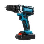 Taladro Atornillador Klack con Percusión 2 Baterías 25+3 Ajustes de Par