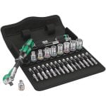 Conjunto de chaves manuais Wera 8100 SA 9 28 peças aço preto
