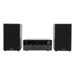 Microset Aiwa MSBTU-550 50W RMS Bluetooth 5.0 USB FM LED Zwart