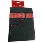 Funda para tablet Approx Denim 10.1" Azul/Roja con soporte atril