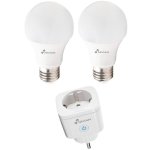 Pack Bombilla Inteligente RGBW E27 9W + Enchufe Inteligente Nivian Smart