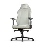 Sedia Gaming Phoenix Monarch Remaster Pelle Nappa Grigia Taglia R