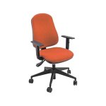 Cadeira de escritório Unisit Simple SY Assento e encosto acolchoados Vermelho