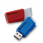 USB-Stick Verbatim Store 'n' Click 32 GB Rot und Blau USB 3.2 Gen 1
