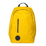 Mochila Smile The Rock Antirrobo Portátil 16" USB Amarillo