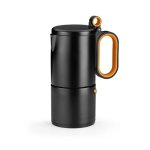 Caffettiera Moka BRA Efficient A170413 4 Tazze Acciaio Inox Induzione