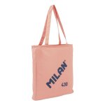 Borsa shopper Milan tessuto ripstop rosa 7,5 litri