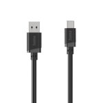 USB-Kabel Hama 0,5 m USB A auf USB C 2.0 Schwarz