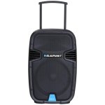Colunas Blaupunkt PA12 sem fios e com fios 650W com Bluetooth e SD