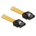 Cavo SATA DeLOCK 0,5 m Giallo
