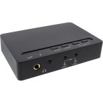 Convertidor de Audio InLine 66670B Mini-USB Negro