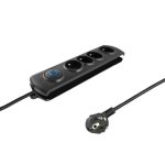 Regleta Qoltec 50104 4 Tomas AC 230 V 16 A con Protección e Interruptor