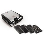 Sandwichera Tefal SW854D Noir Acier inoxydable 700 W