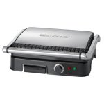 Parrilha eléctrica de contacto Clatronic KG 3487 Aço inoxidável 295 x 235 mm