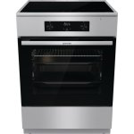 Cocina independiente Gorenje GEIT6C60XPG Inducción 4 zonas Horno 71 L Acero inoxidable