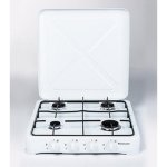 Placa de cozimento Ravanson K-04T Encastre 4 zonas Preto/Branco