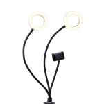 Anillo de iluminación Braun 371047 LED 200 lm USB 1,4 m Negro Blanco