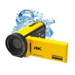 Videocâmera EasyPix Aquapix WDV5630 13 MP 4K Ultra HD 3" Amarela