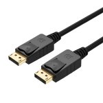 Cavo DisplayPort Unitek Y-C609BK 3 m Maschio a Maschio Nero