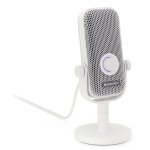 Micrófono Endorfy Solum Voice S USB cardioide con control giratorio y LED