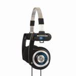 Auriculares Koss Porta Pro con cable, conexión alámbrica, uso musical, color negro