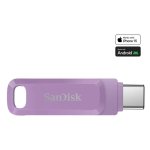 Unidad flash SanDisk Ultra Dual Drive Go 1 TB USB Type-C 3.2 Gen 1 Lavanda