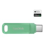 Unidad flash SanDisk Ultra Dual Drive Go 1TB USB Type-C 3.2 Gen 1 400MB/s verde