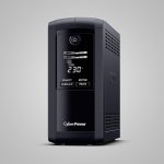 Source d'Alimentation CyberPower VP1000ELCD-FR 1 kVA 550W Certifié CE RCM LCD