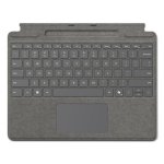 Teclado Microsoft Surface Pro Magnético com Touchpad e Alcântara Platinum