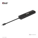 Base para portátil Club 3D CSV-1596 USB-C 100W 8K Ultra HD Negro