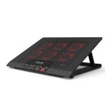 Ventilateur supplémentaire Inca INC-601GMS 17" 2500RPM avec éclairage rouge et commandes