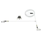 Cavo antifurto Mobilis 1,8 m chiave acciaio bianco