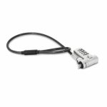 Cavo antifurto Dicota D32050 0,3 m Lucchetto a combinazione Argento