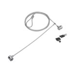 Cable antirrobo Conceptronic CNBSLOCK15T 1,5 m 2 llaves Plata