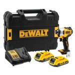 Destornillador de impacto DeWALT DCF809D2T 18V 2Ah 190 Nm 3200 RPM