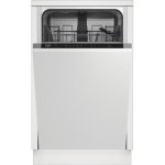 Lavavajillas Beko DIS35026 10 servicios E con secado por aire caliente y inicio diferido
