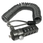 Cavo antifurto LogiLink NBS004 1,8 m con serratura a combinazione in acciaio zincato