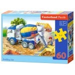 Rompecabezas Castorland Building Site 60 piezas Dibujos 5 años