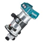 Fresa rotative Makita DRT50ZX4 6 mm Bleu pour métal et plastique