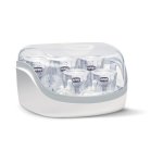 Esterilizador de biberones Chicco vapor capacidad 5 botellas blanco