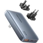 Carregador de Parede GaN Vention FCBH0 65W USB-C+C+A Ultra Slim Cinzento