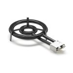 Paellero Flames VLC T-380 Quemador Exterior 11400 W 38 cm 3 Patas