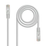 Cable de red RJ45 UTP Nanocable Cat.6A 7m Gris